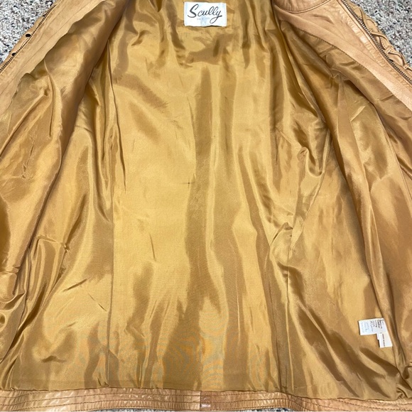 Vintage Scully Women’s Genuine Leather Rockstar Jacket! Real Nubuck Leather! - Picture 14 of 16